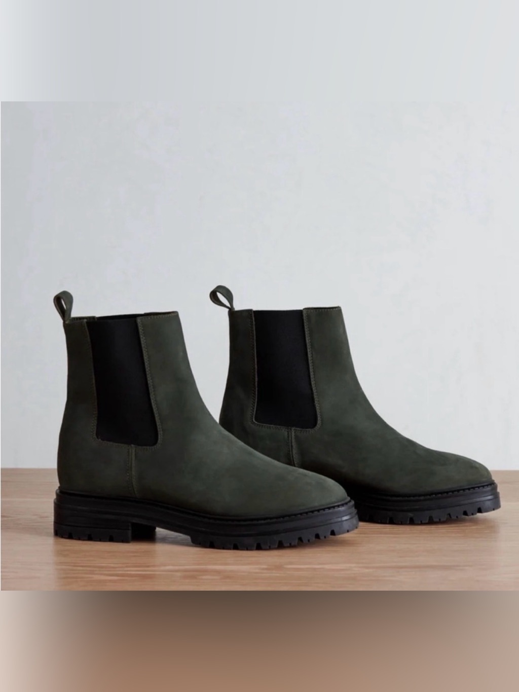 Jenni Kayne Leather Lug Boots